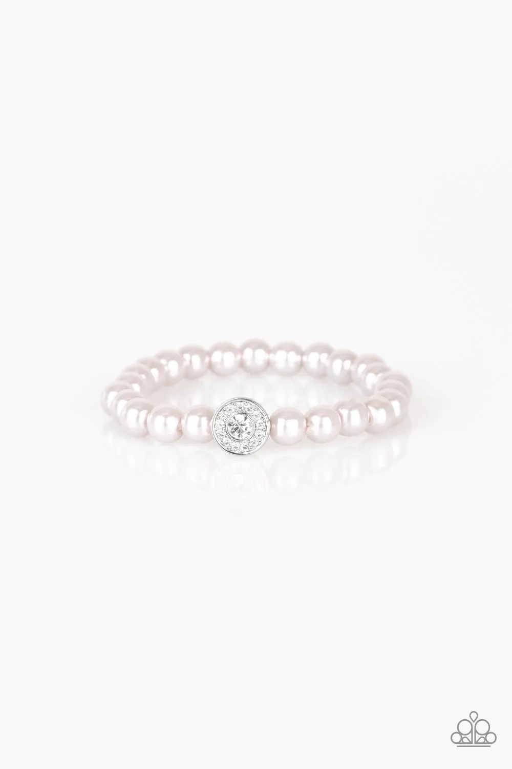 Follow My Lead - Silver (Pearl) Bracelet