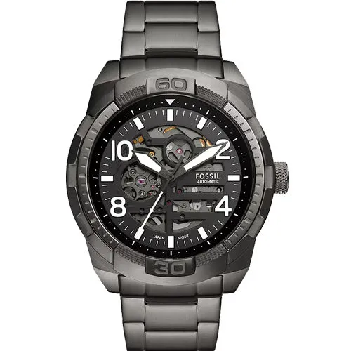 Fossil Bronson Black Dial Men 48mm