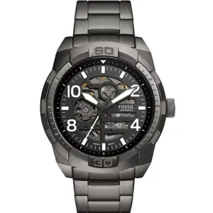 Fossil Bronson Black Dial Men 48mm