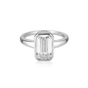 GEORGINI LUXE SONTUOSA RING SILVER