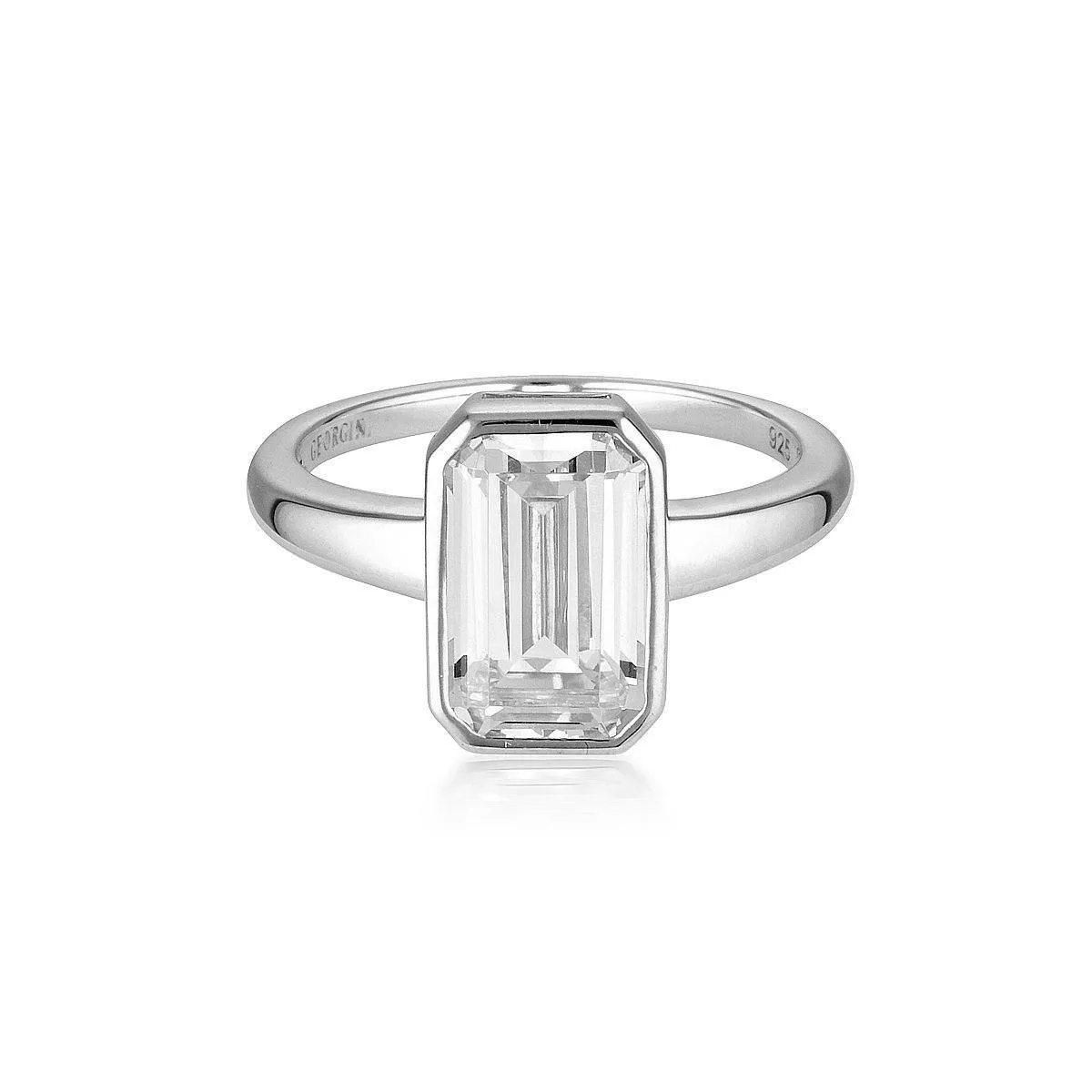 GEORGINI LUXE SONTUOSA RING SILVER