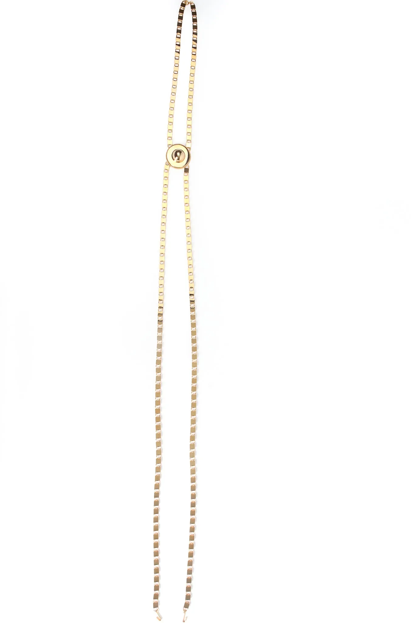 Gold Disc Body Chain Harness