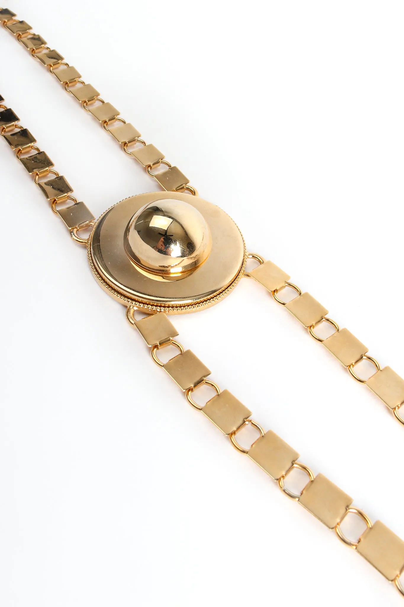 Gold Disc Body Chain Harness