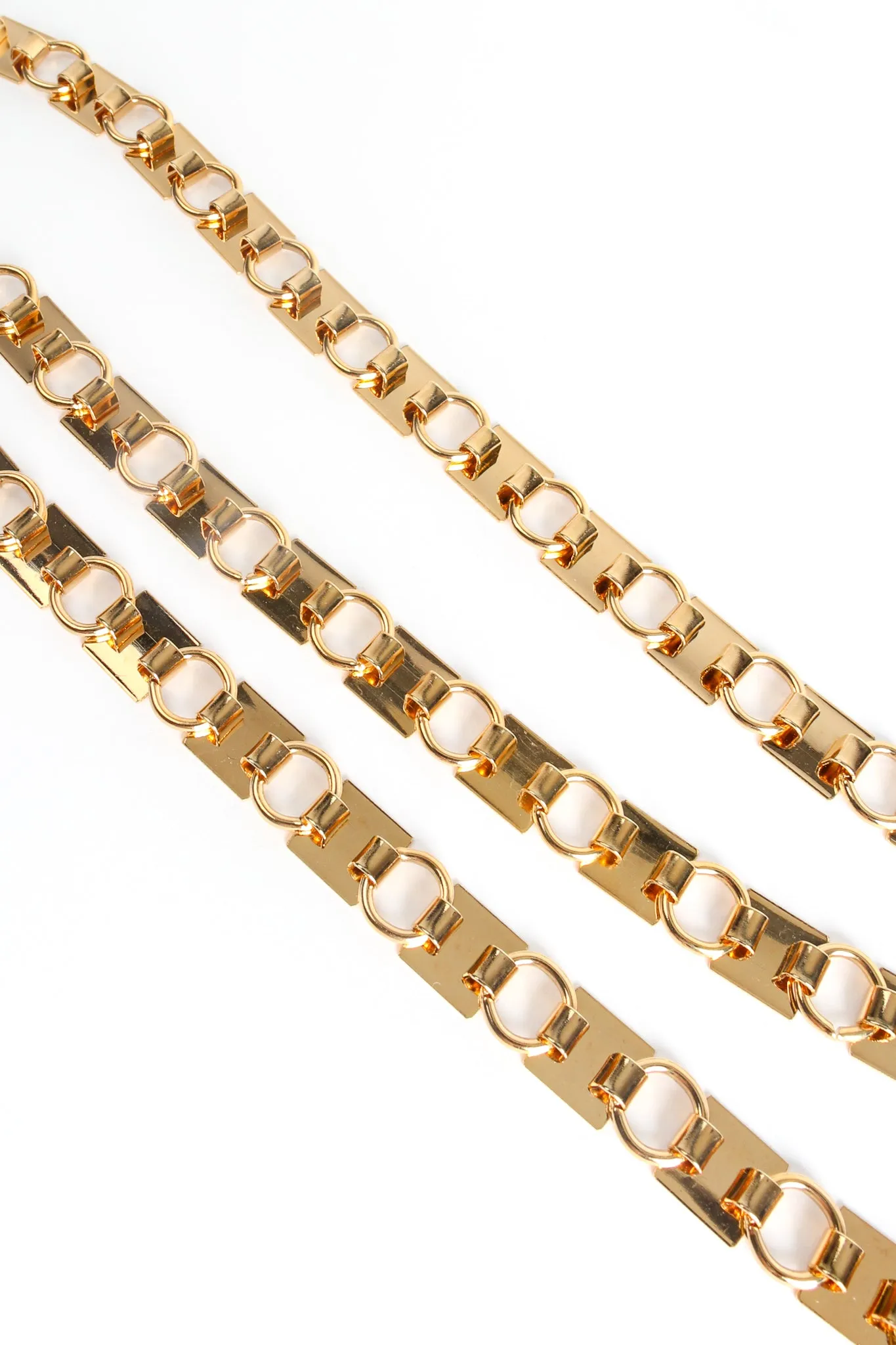 Gold Disc Body Chain Harness