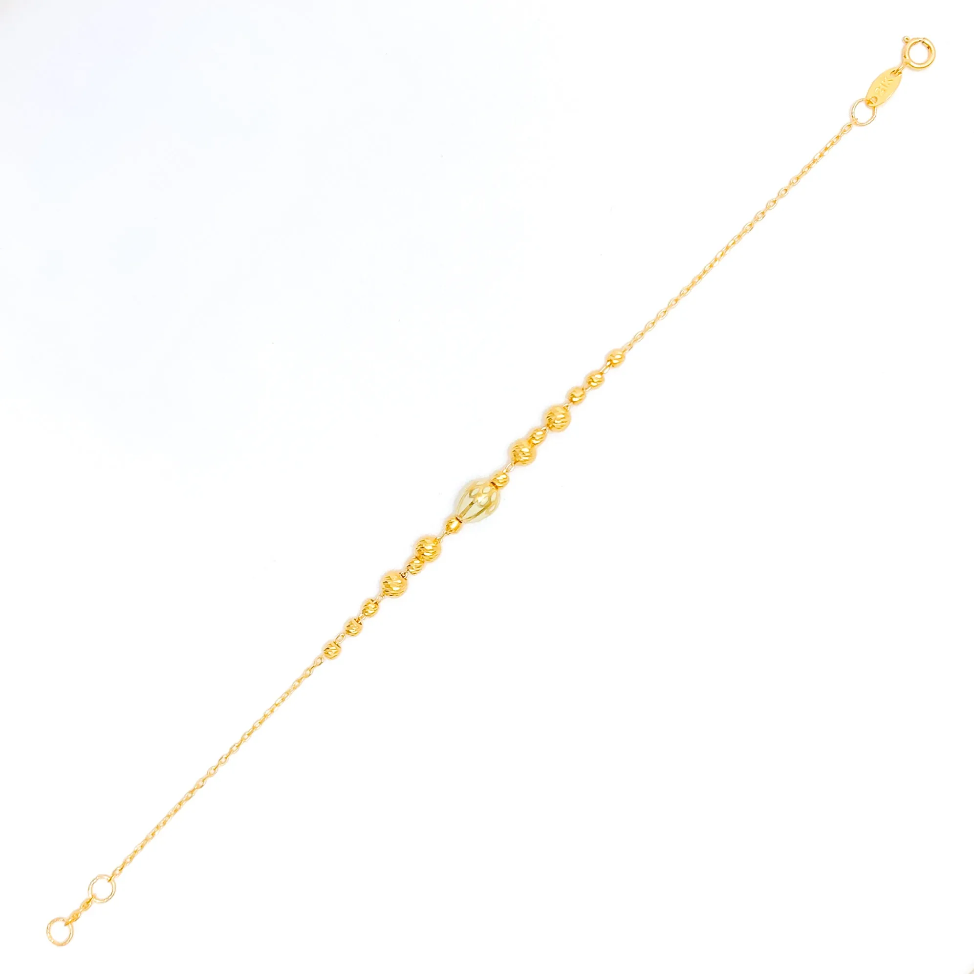 Golden Elegant 21k Gold Bracelet