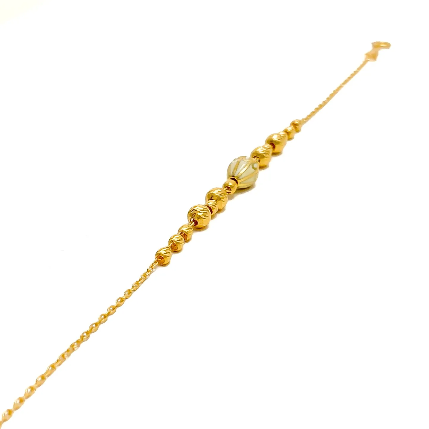Golden Elegant 21k Gold Bracelet