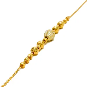 Golden Elegant 21k Gold Bracelet
