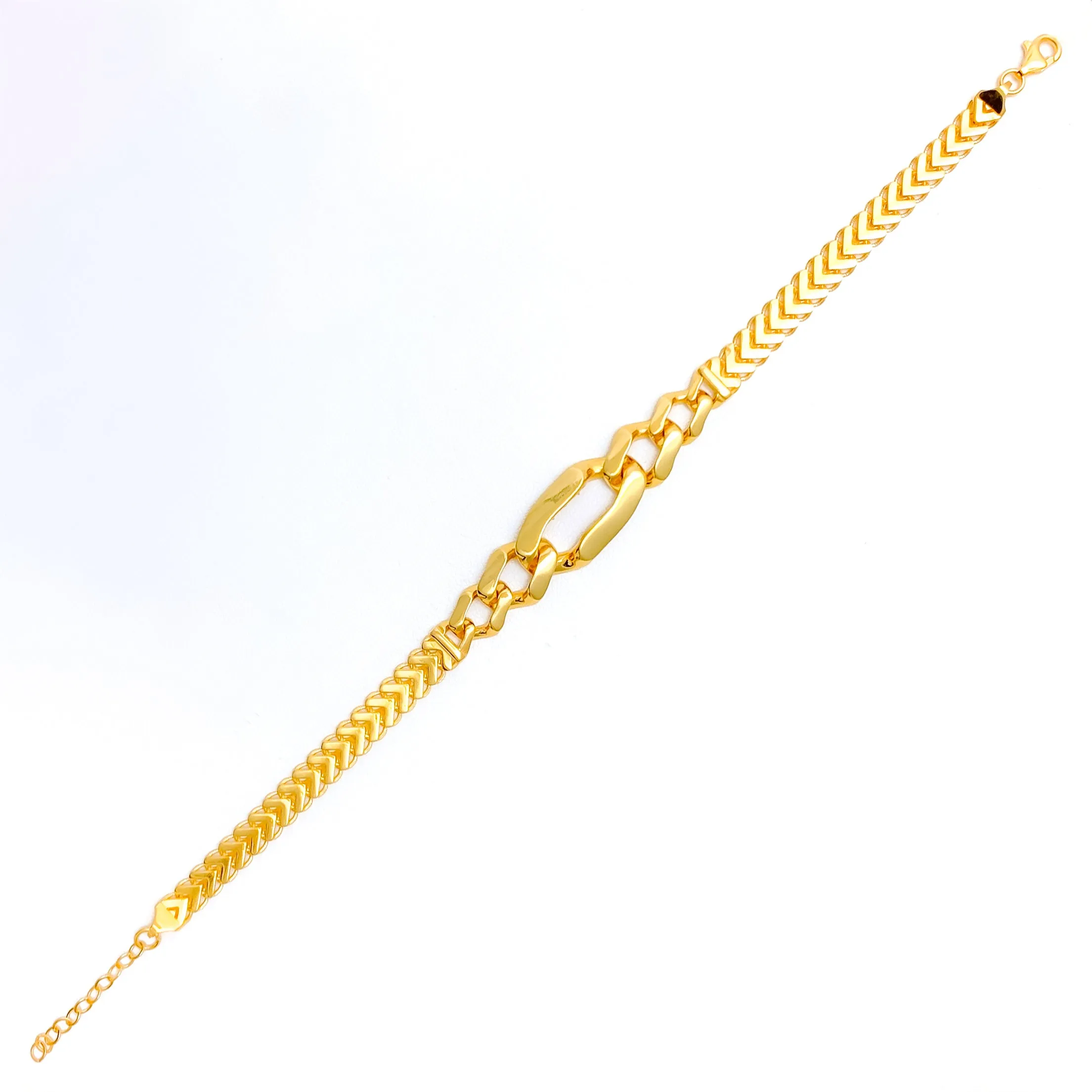 Golden Elegant 22k Gold Bracelet