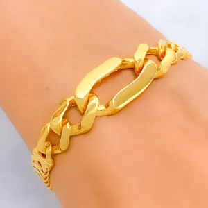 Golden Elegant 22k Gold Bracelet