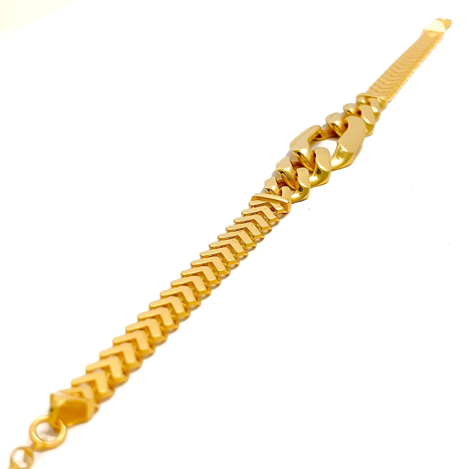 Golden Elegant 22k Gold Bracelet