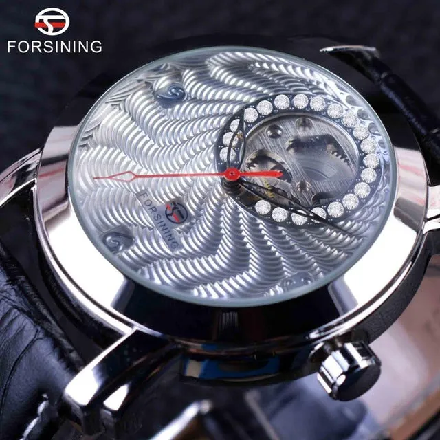 Golden Luxury Corrugated Designer Mens Watches