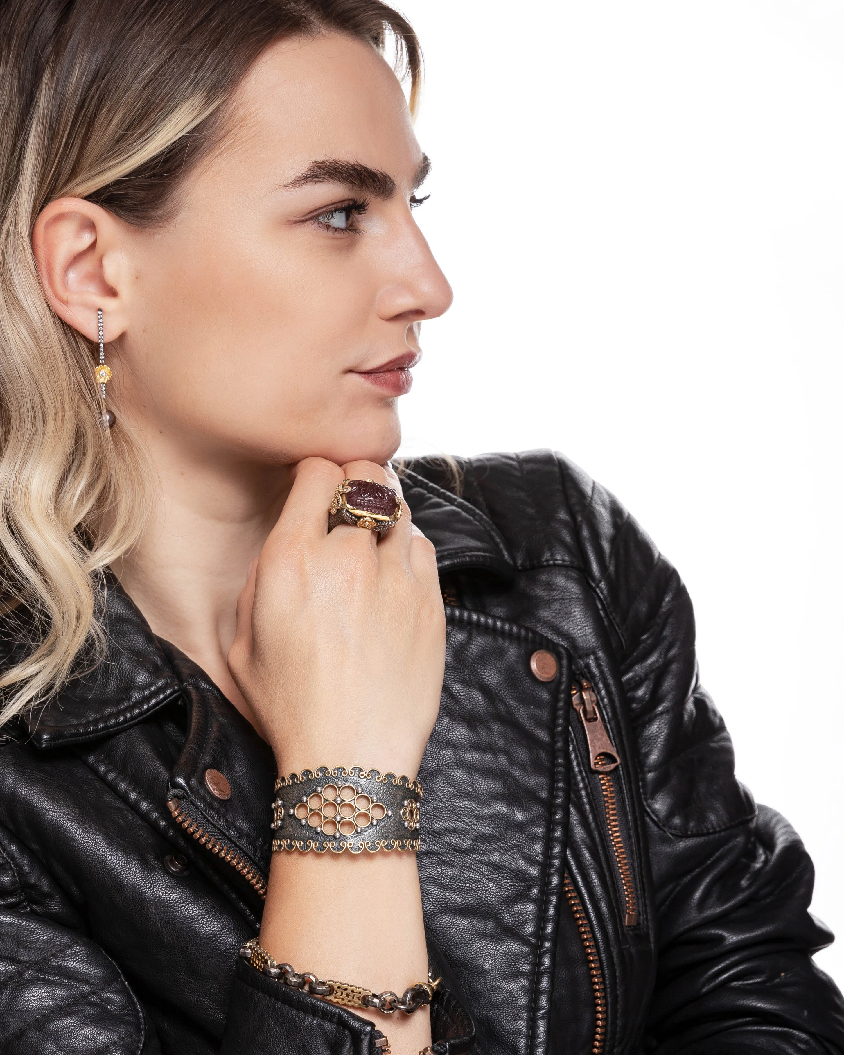 GRAND TOUR LE HAVRE WAFER LINK BRACELET