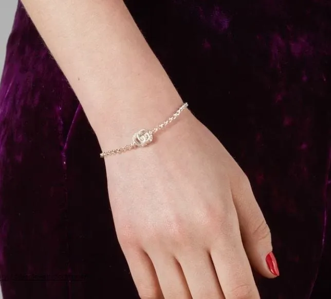 Gucci Silver Marmont GG Bracelet 7"
