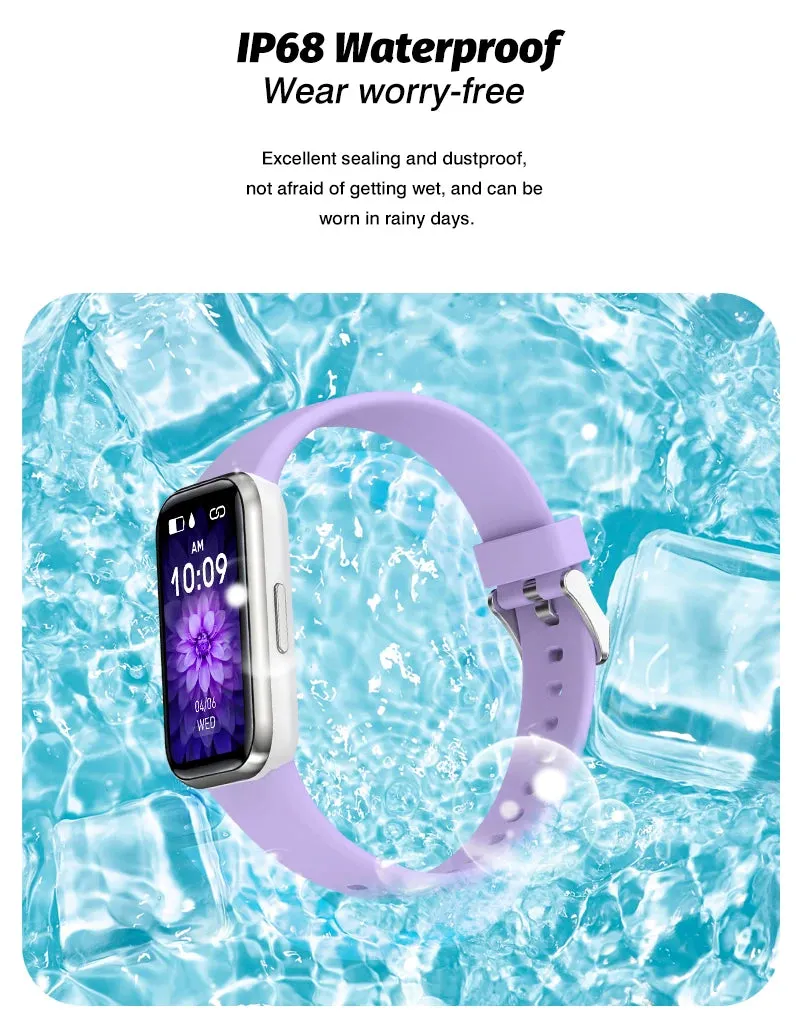H98 1.47" LCD Smart Fitness Silicone Band