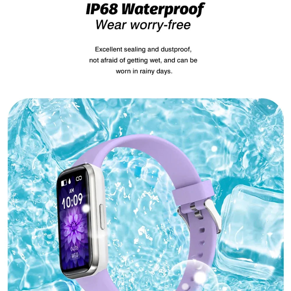 H98 1.47" LCD Smart Fitness Silicone Band