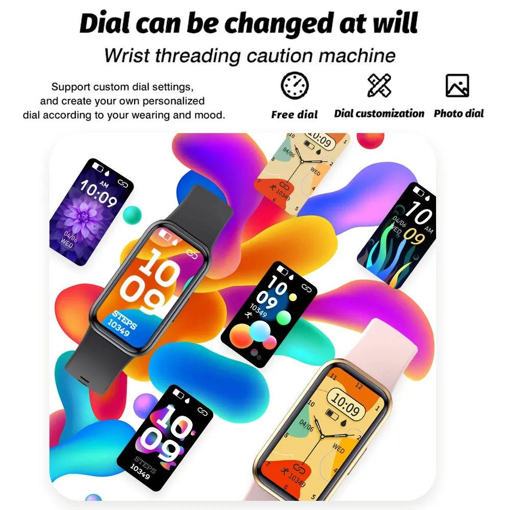 H98 1.47" LCD Smart Fitness Silicone Band