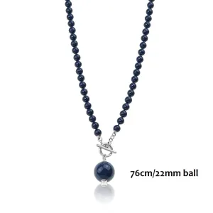 Handknotted Navy