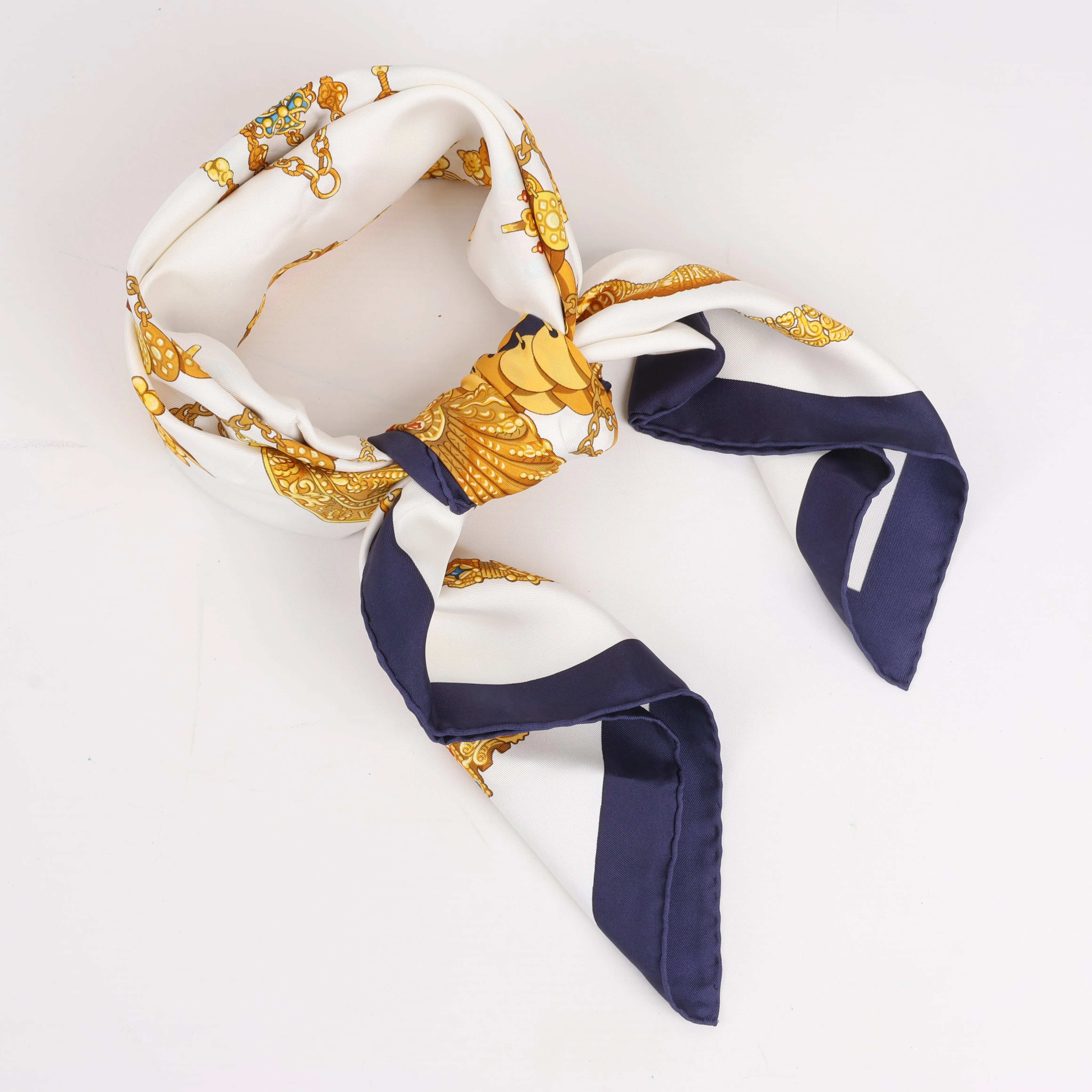 Hermes Silk Handkerchief