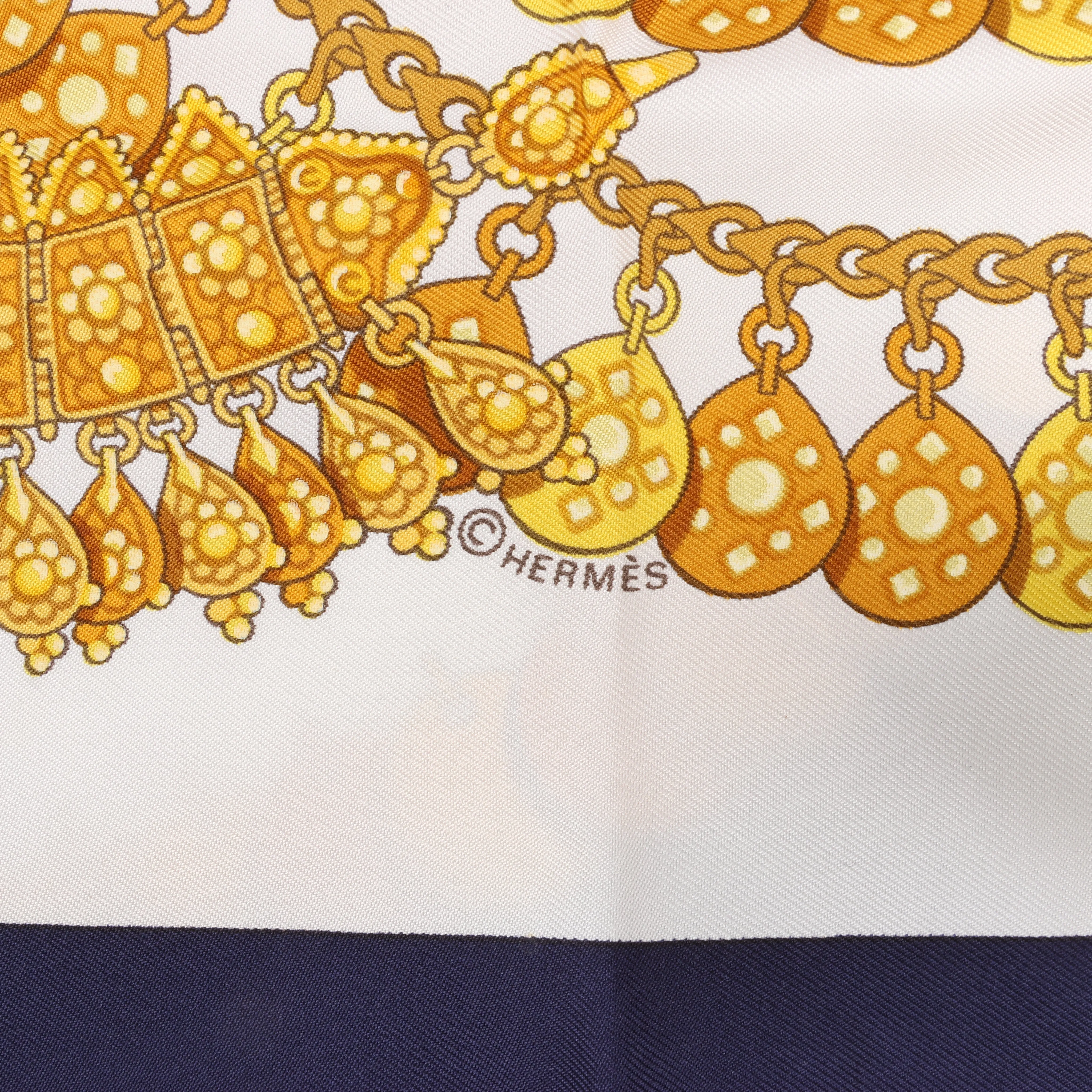 Hermes Silk Handkerchief