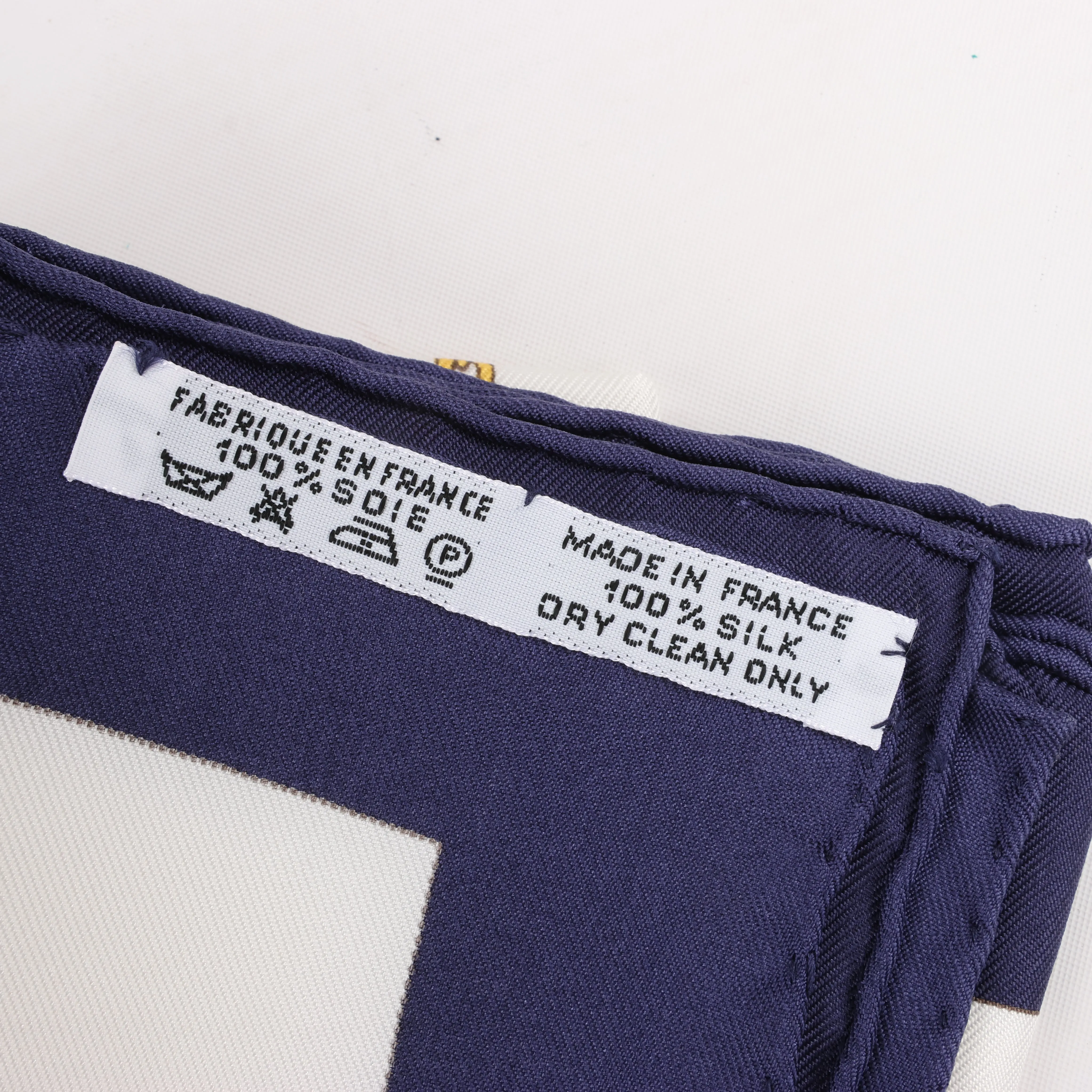 Hermes Silk Handkerchief