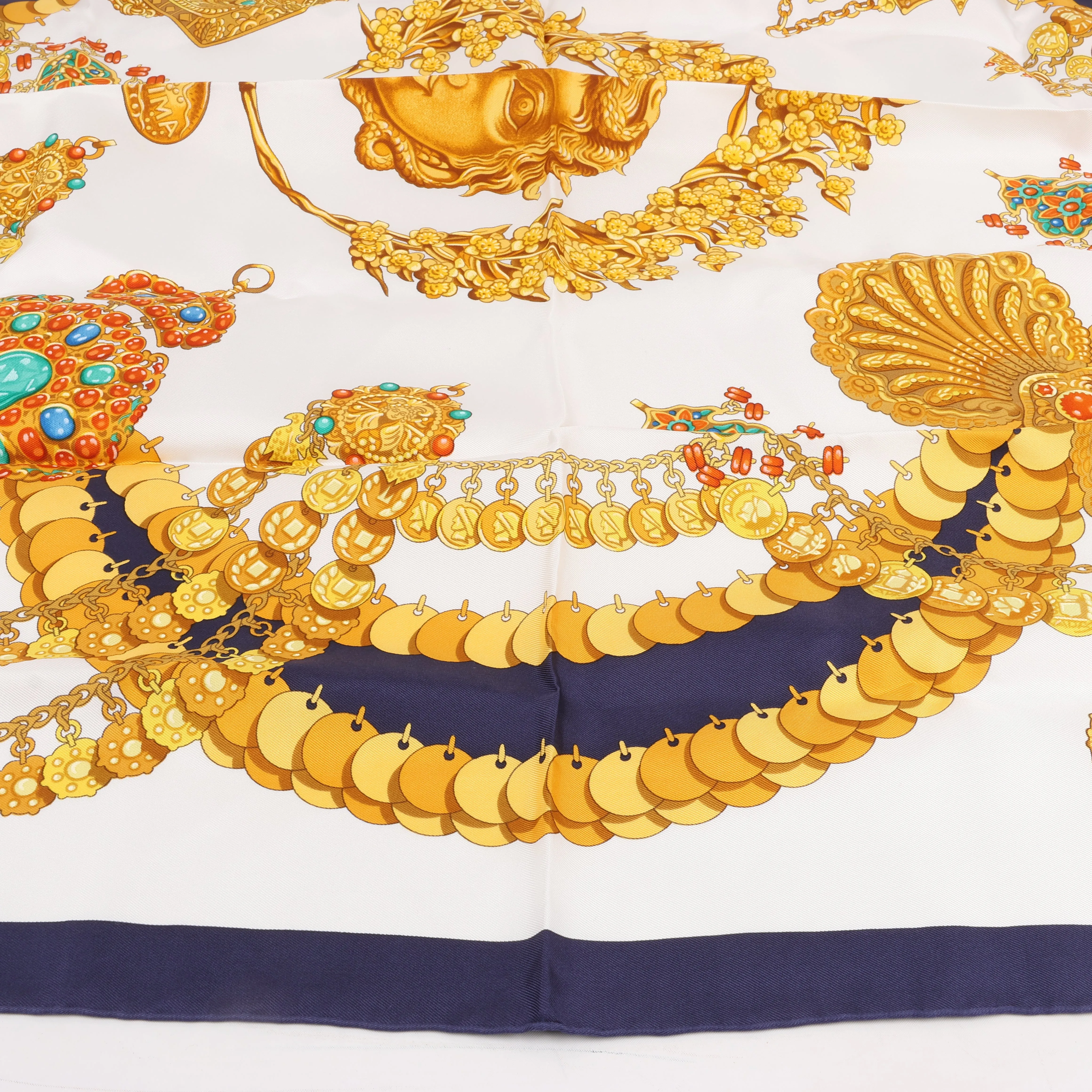 Hermes Silk Handkerchief