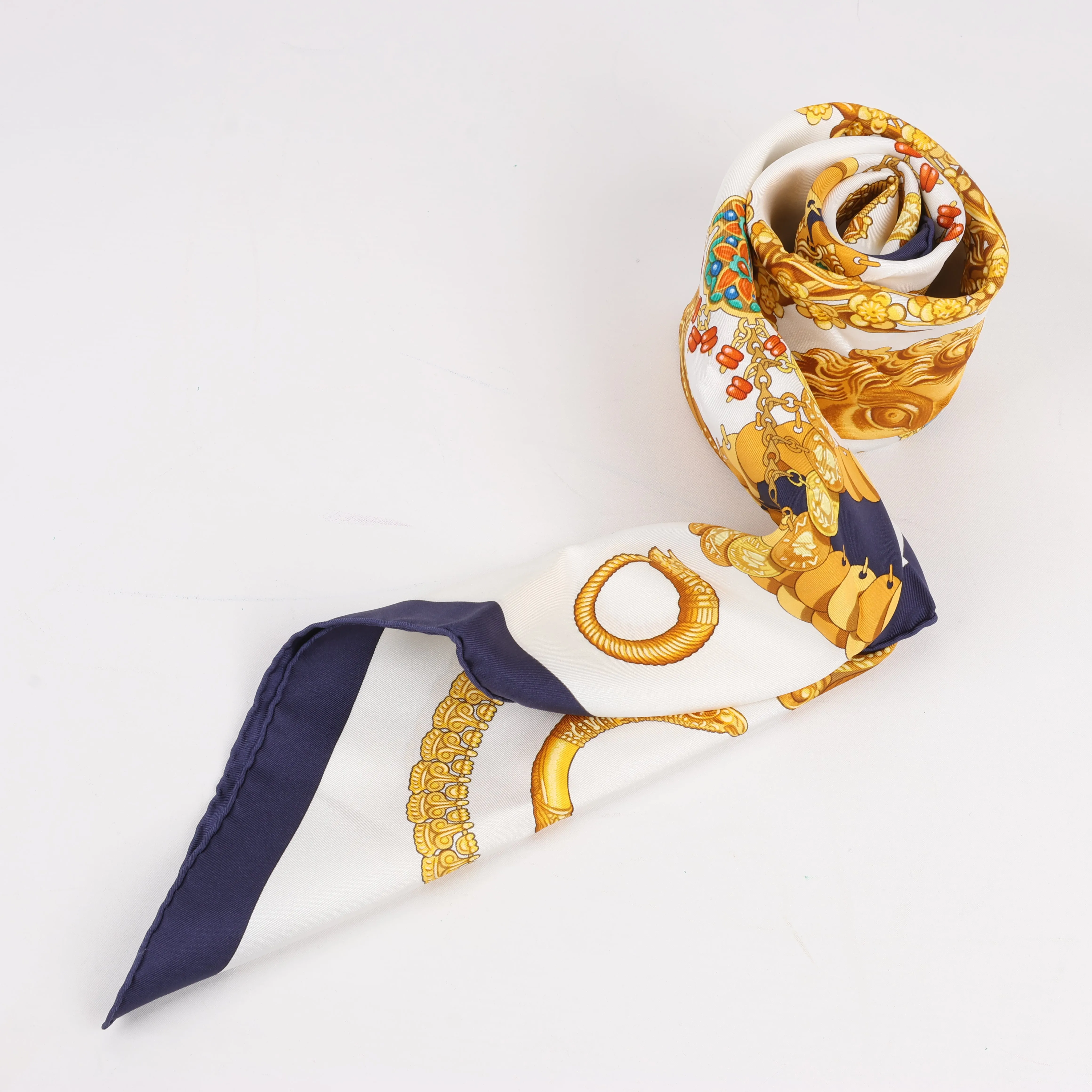 Hermes Silk Handkerchief