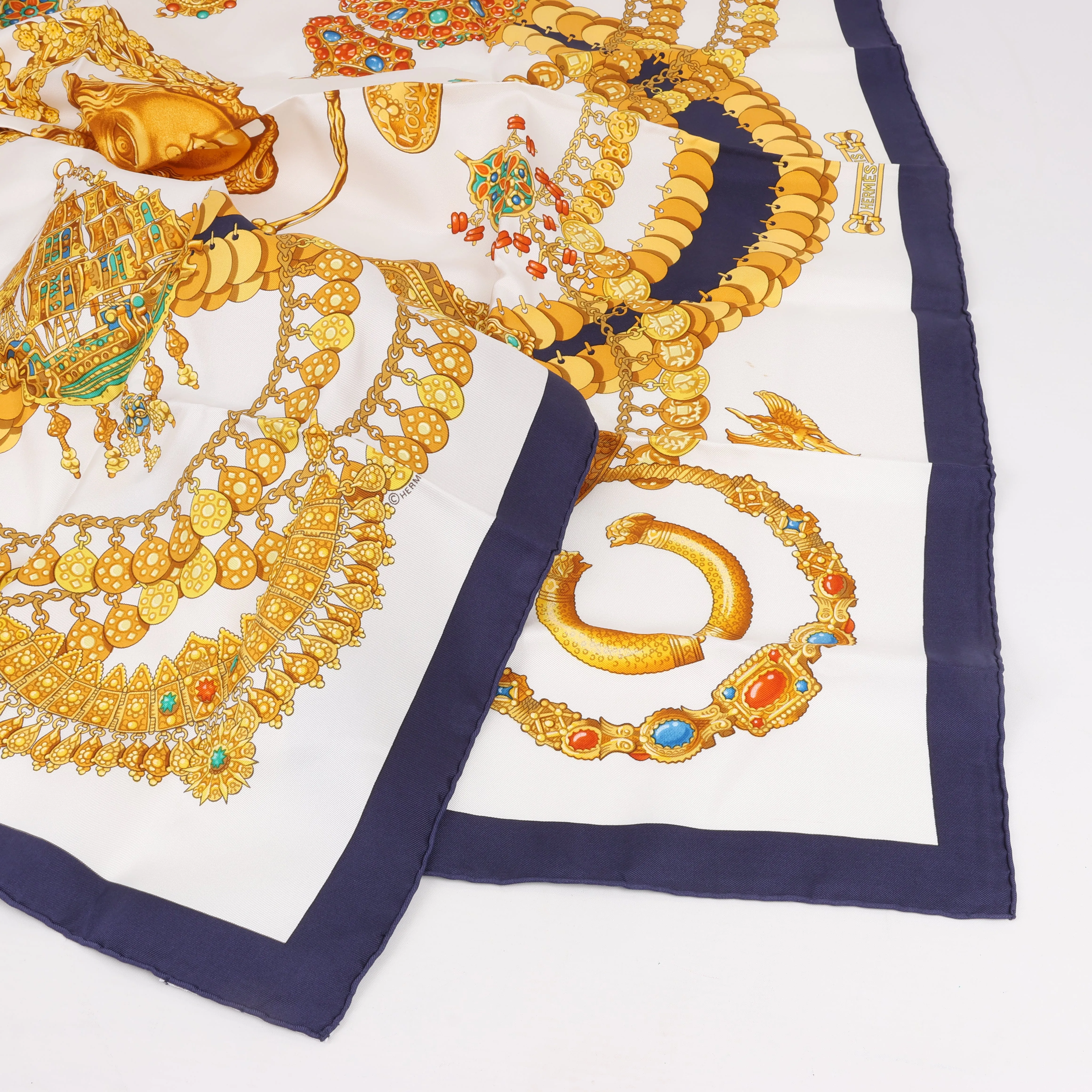 Hermes Silk Handkerchief