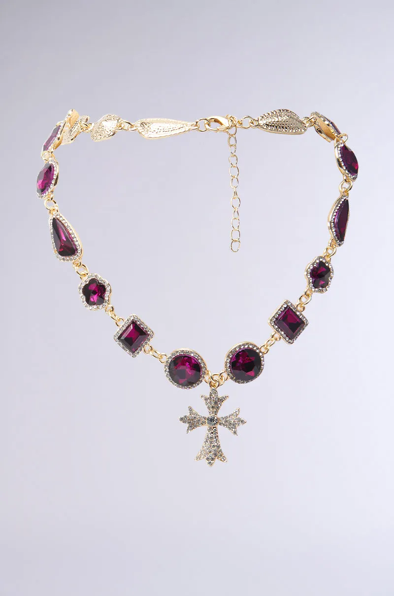 INSPIRE ME CROSS NECKLACE