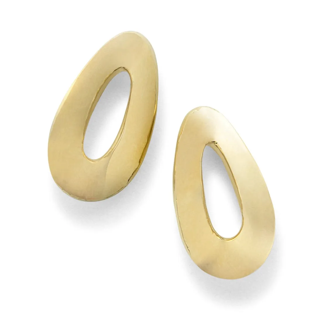 Ippolita Yellow Gold Tiny Cherish Stud Earrings