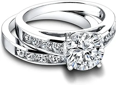 Jeff Cooper Channel Set Diamond Wedding Band