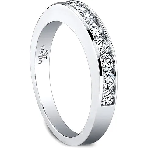 Jeff Cooper Channel Set Diamond Wedding Band