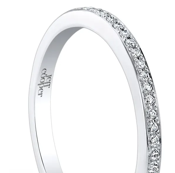 Jeff Cooper 'Twyla' Pave Diamond Wedding Band