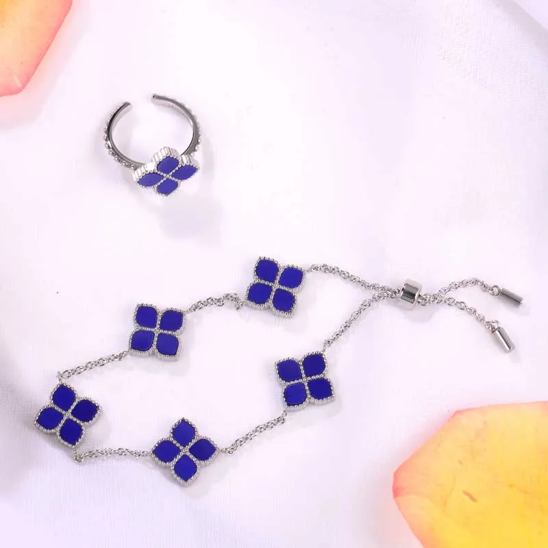 Joory / Bracelet Blue Silver
