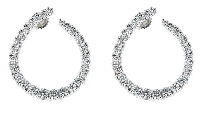 Journey Hoop Earrings