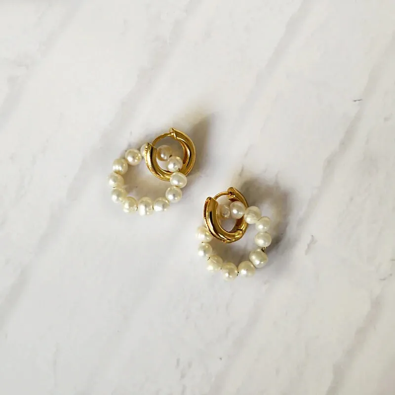Jude pearl earrings
