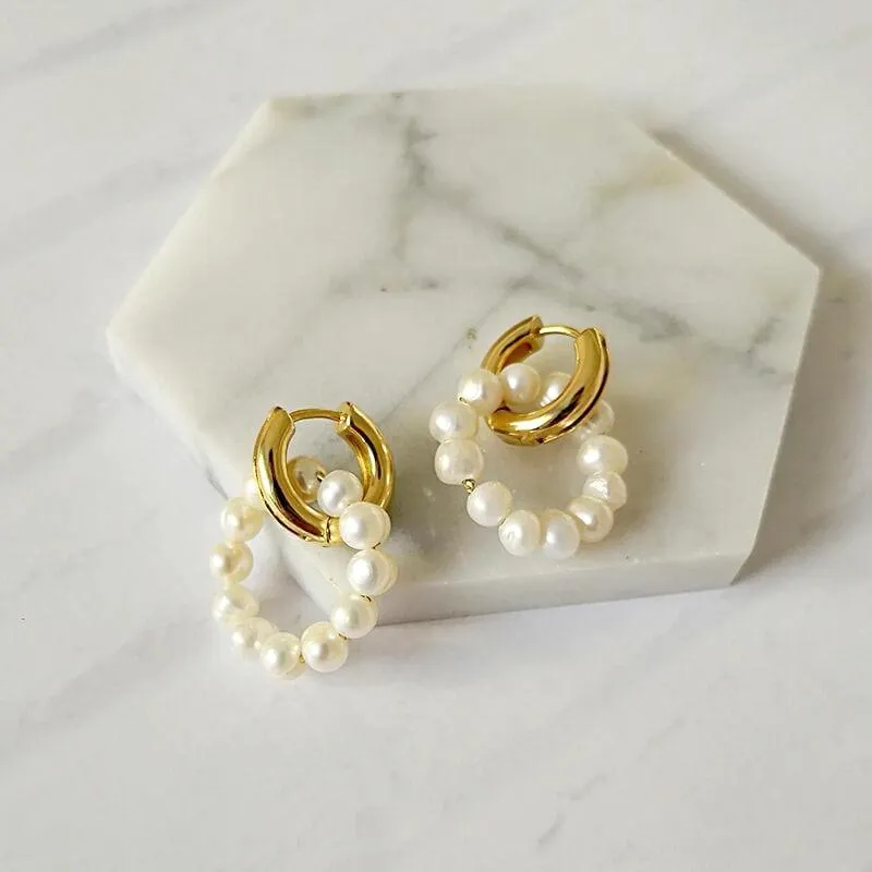 Jude pearl earrings