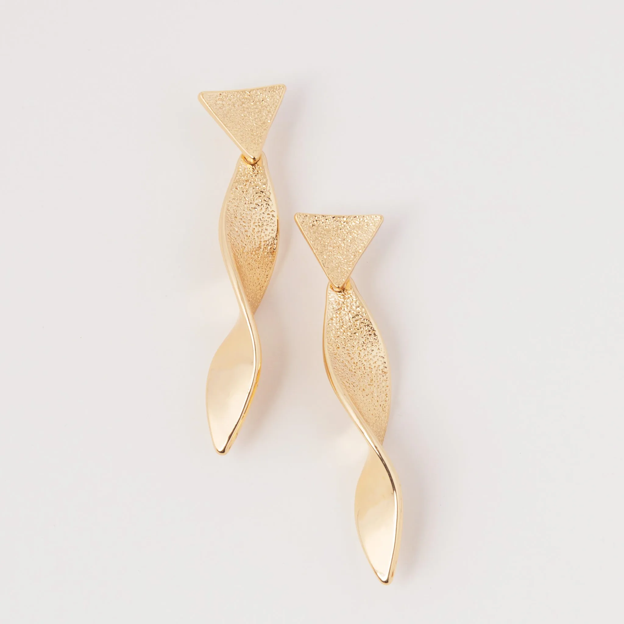 Kali Twisted Ribbon Earrings