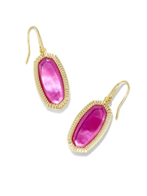 Kendra Scott Dani Ridge Drame Drop Earring - Gold Azalea
