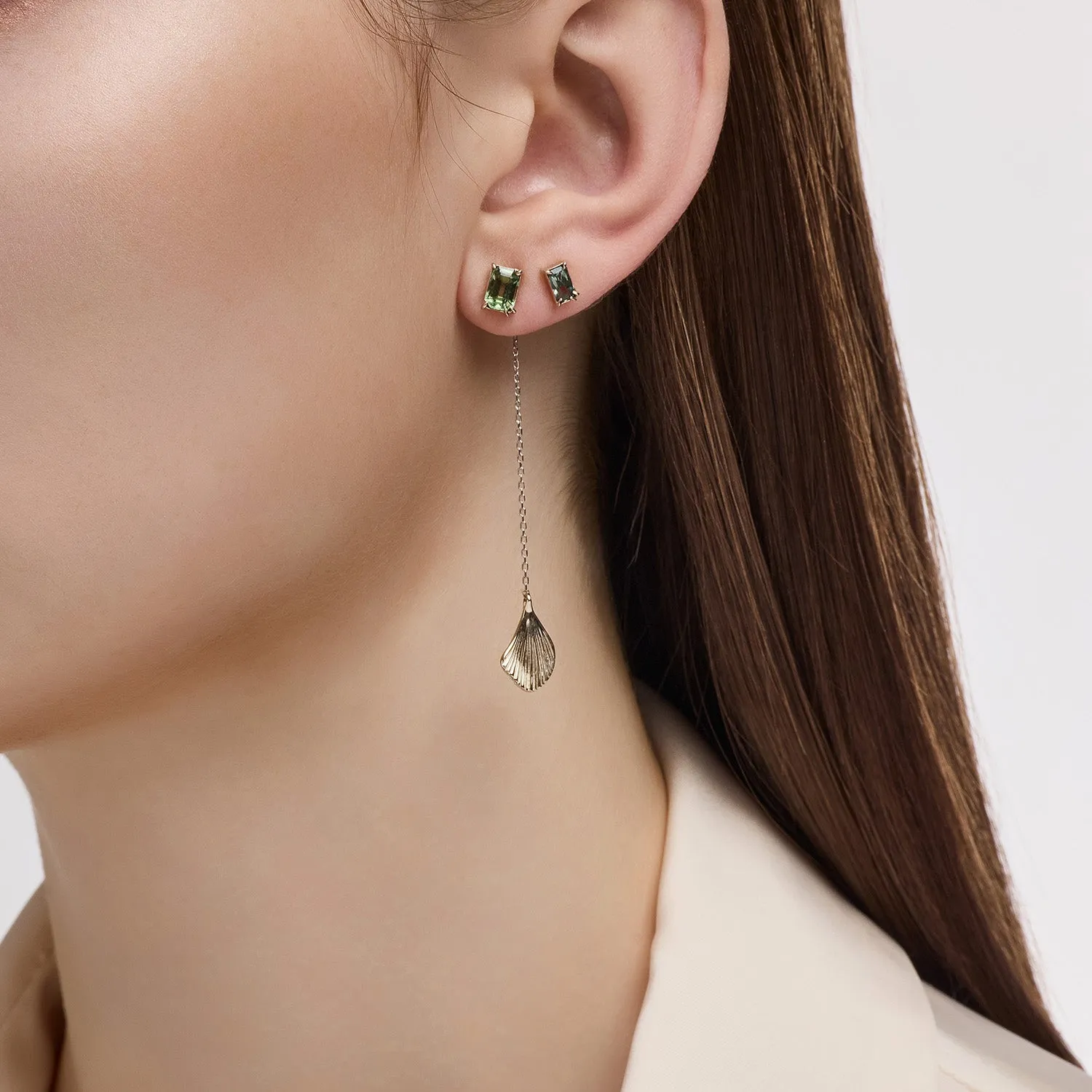 La D.D Gold One-sided Earring JDDEN5S159G