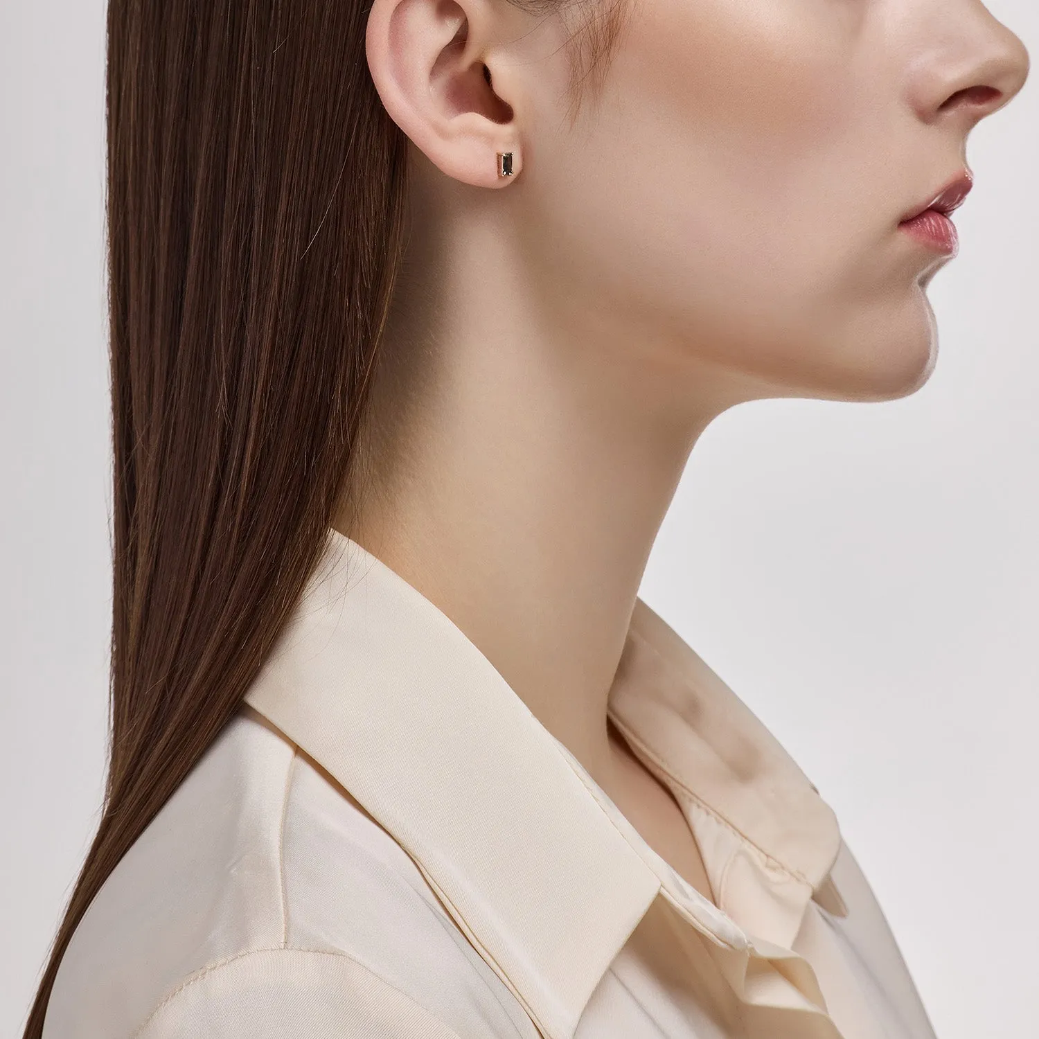 La D.D Gold One-sided Earring JDDEN5S159G