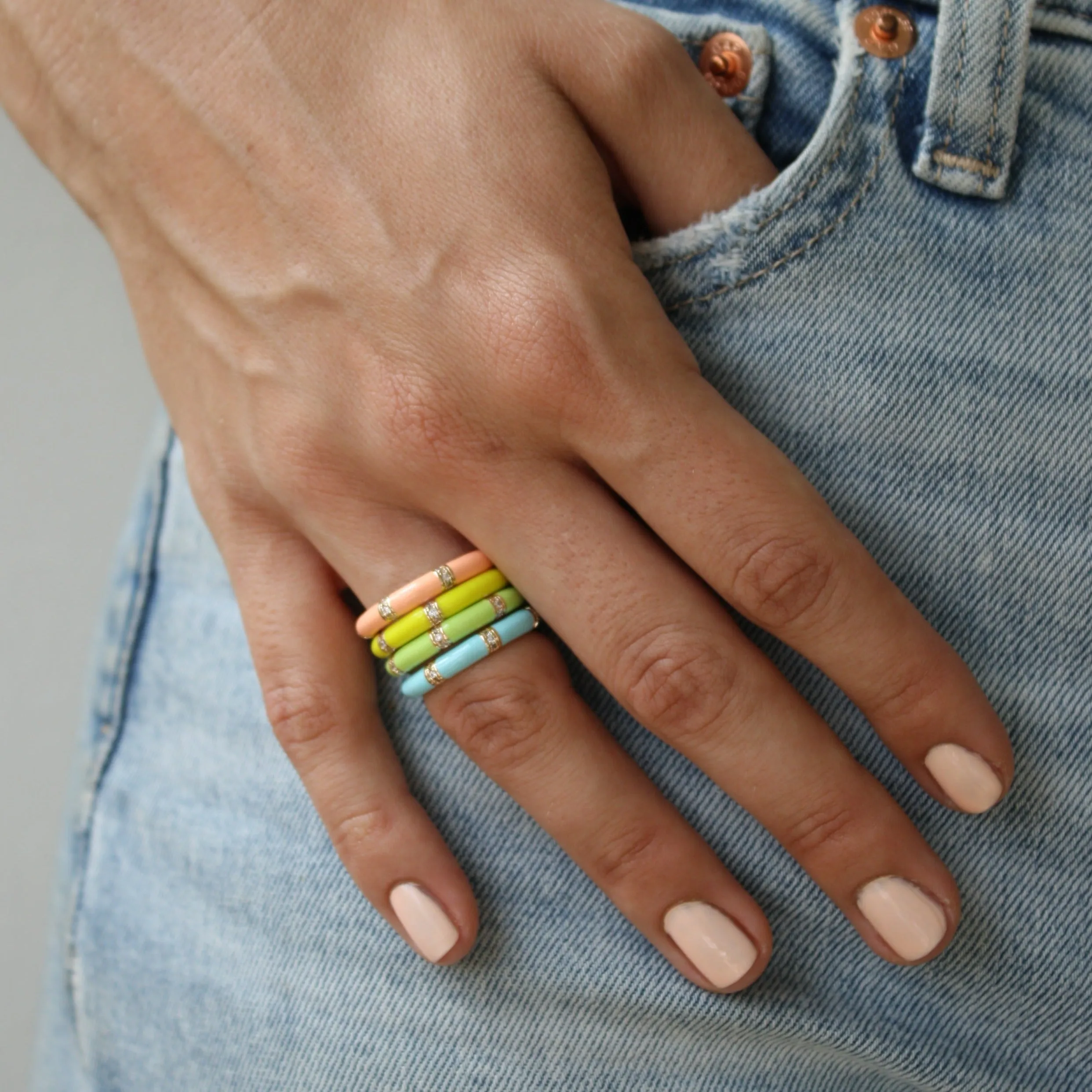 Lamill Enamel Stacking Ring