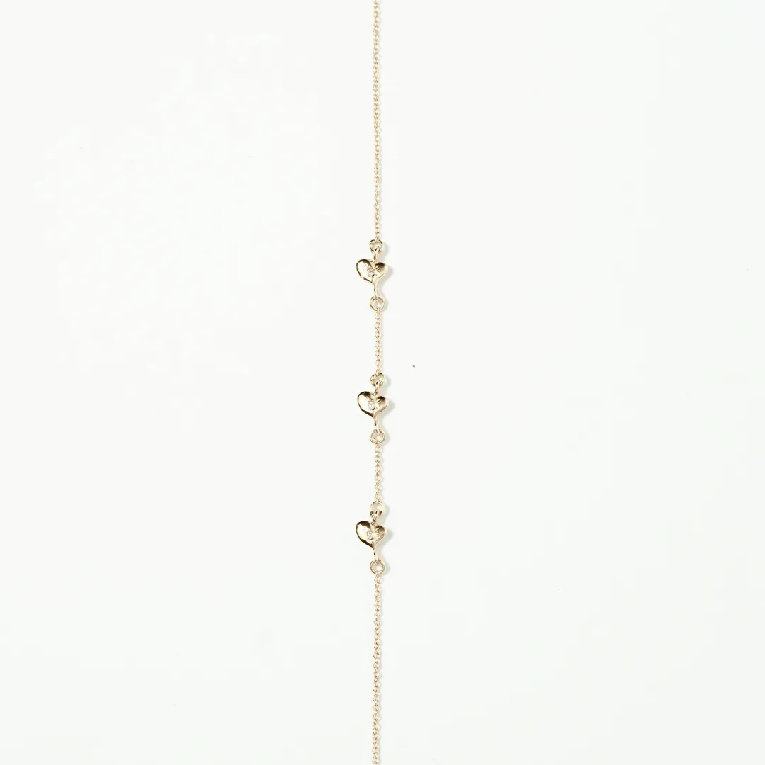 LES AMOURS chain bracelet: Yellow gold