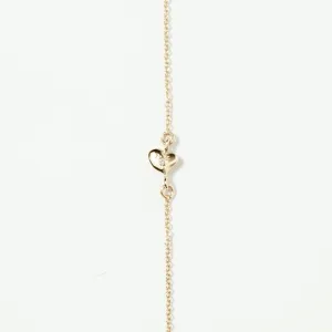 LES AMOURS chain bracelet: Yellow gold