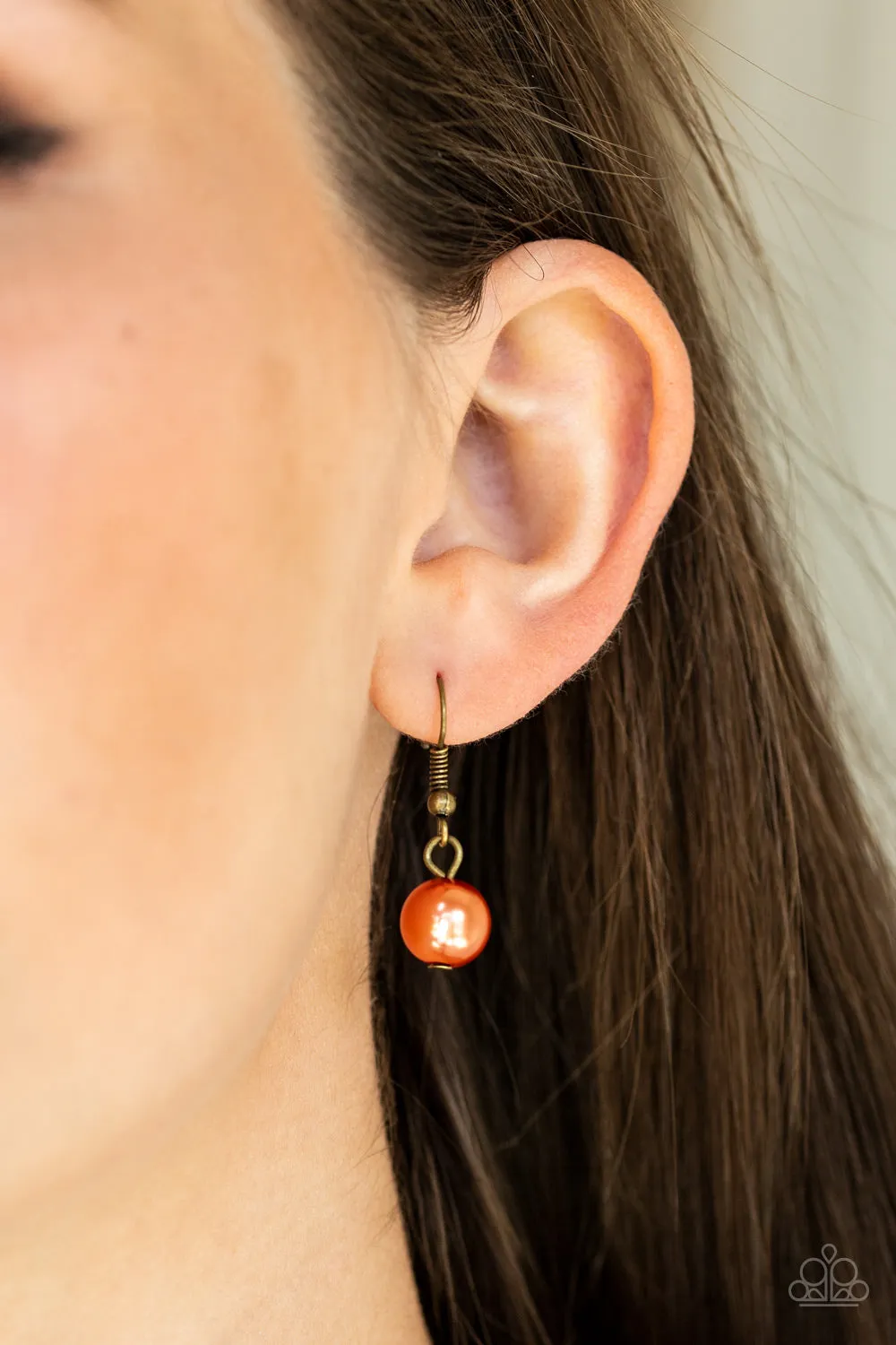 Location, Location, Location! Orange Necklace