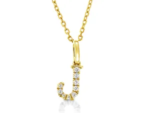 Love Letters J Necklace