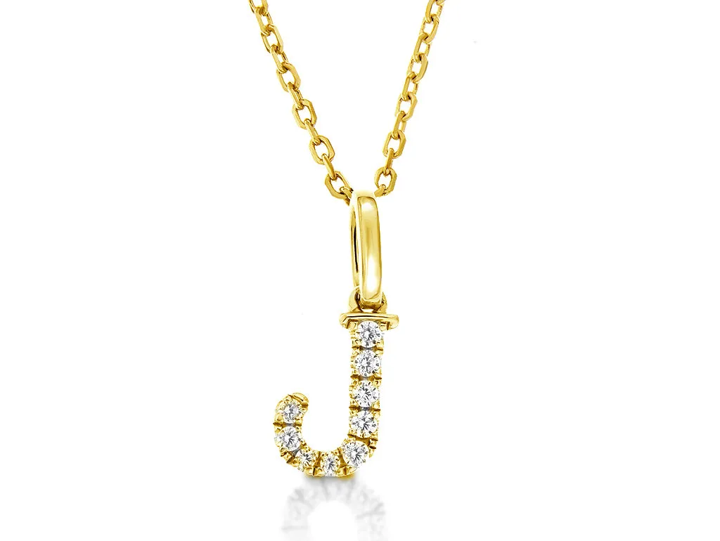 Love Letters J Necklace