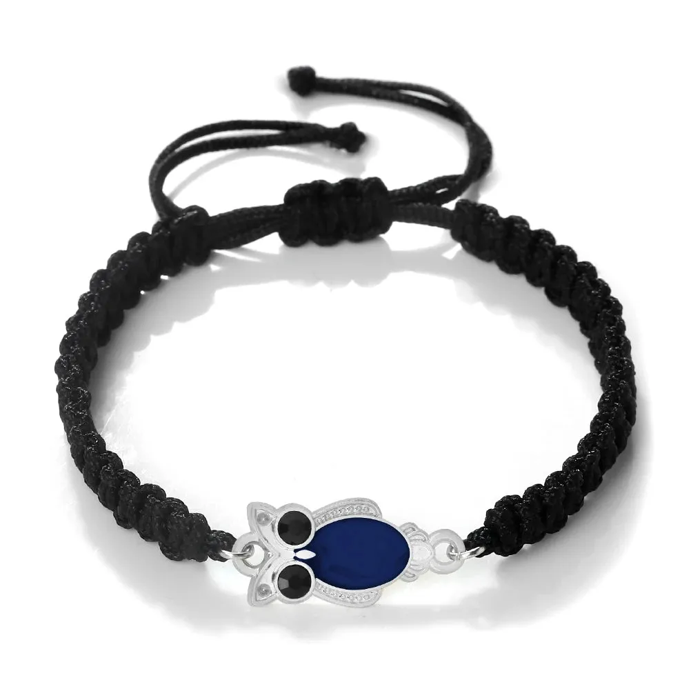 Lucky Charms Blue Color Owl Bracelets