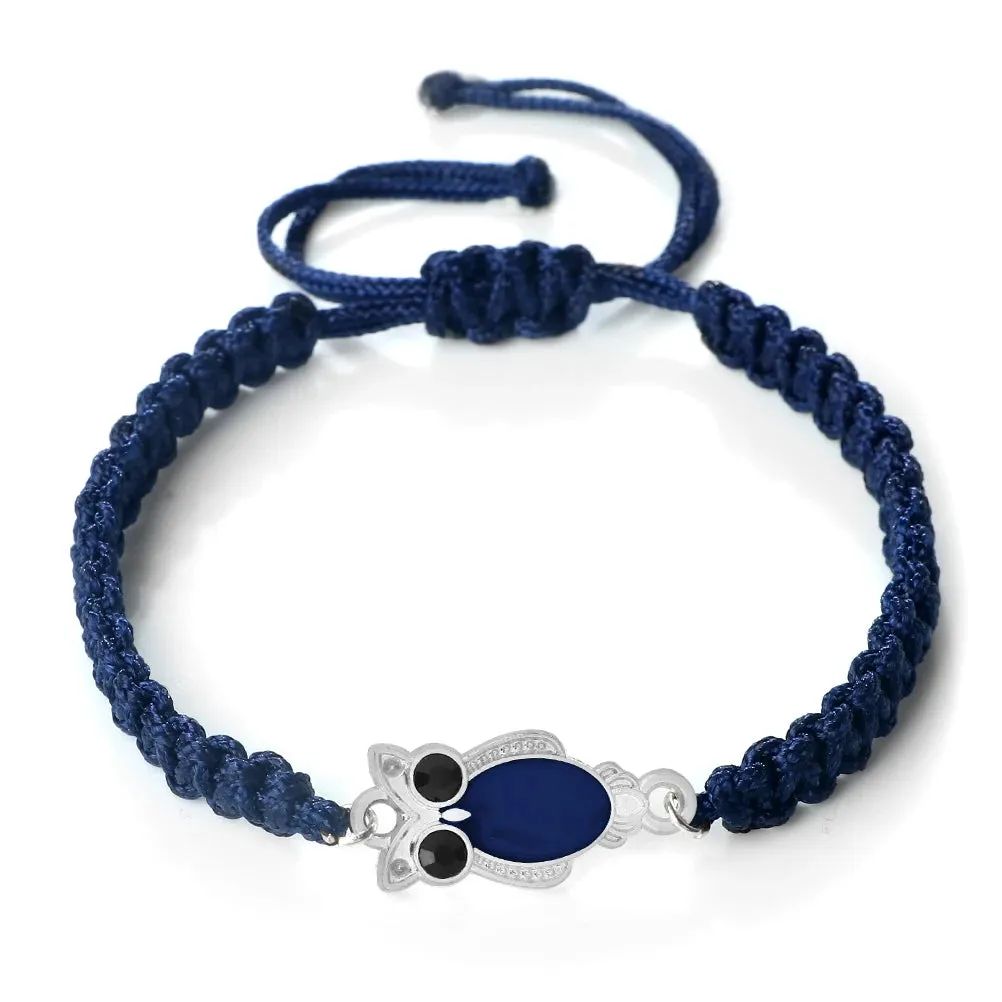Lucky Charms Blue Color Owl Bracelets
