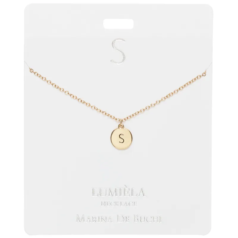 Lumiela Necklaces Initial Only