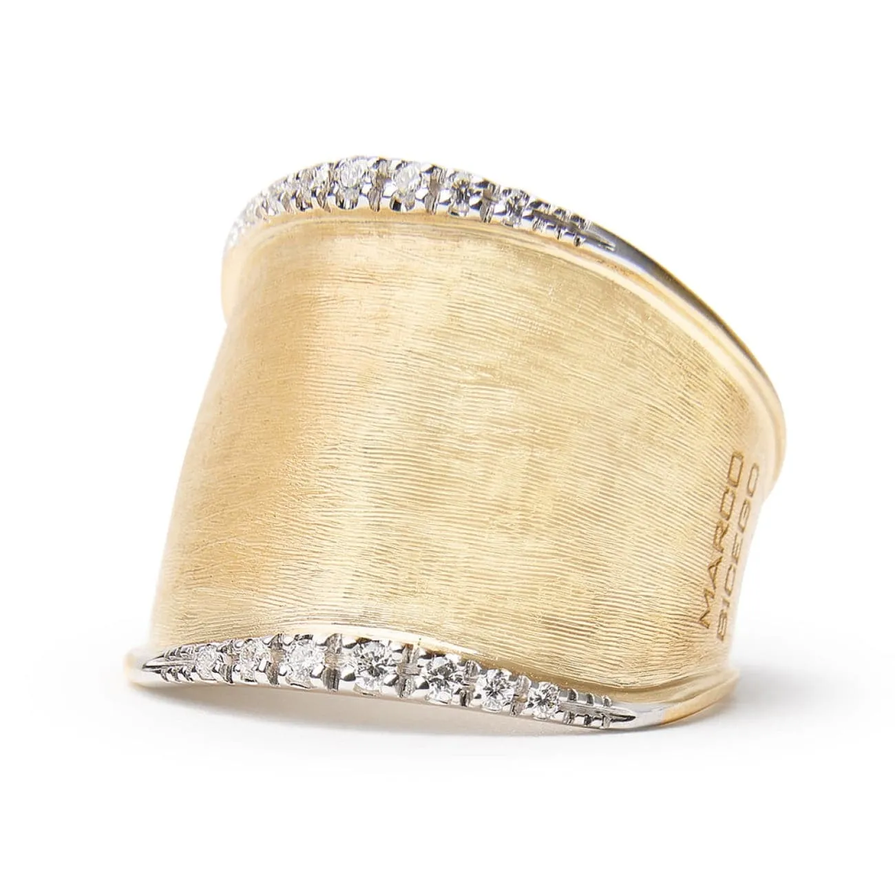 Lunaria 18K Yellow Gold & Diamond Medium Ring